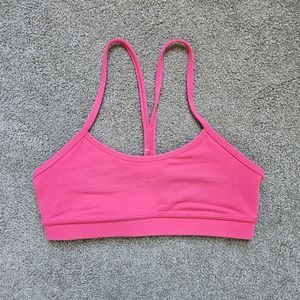 Lululemon Pink Sports Bra size 6